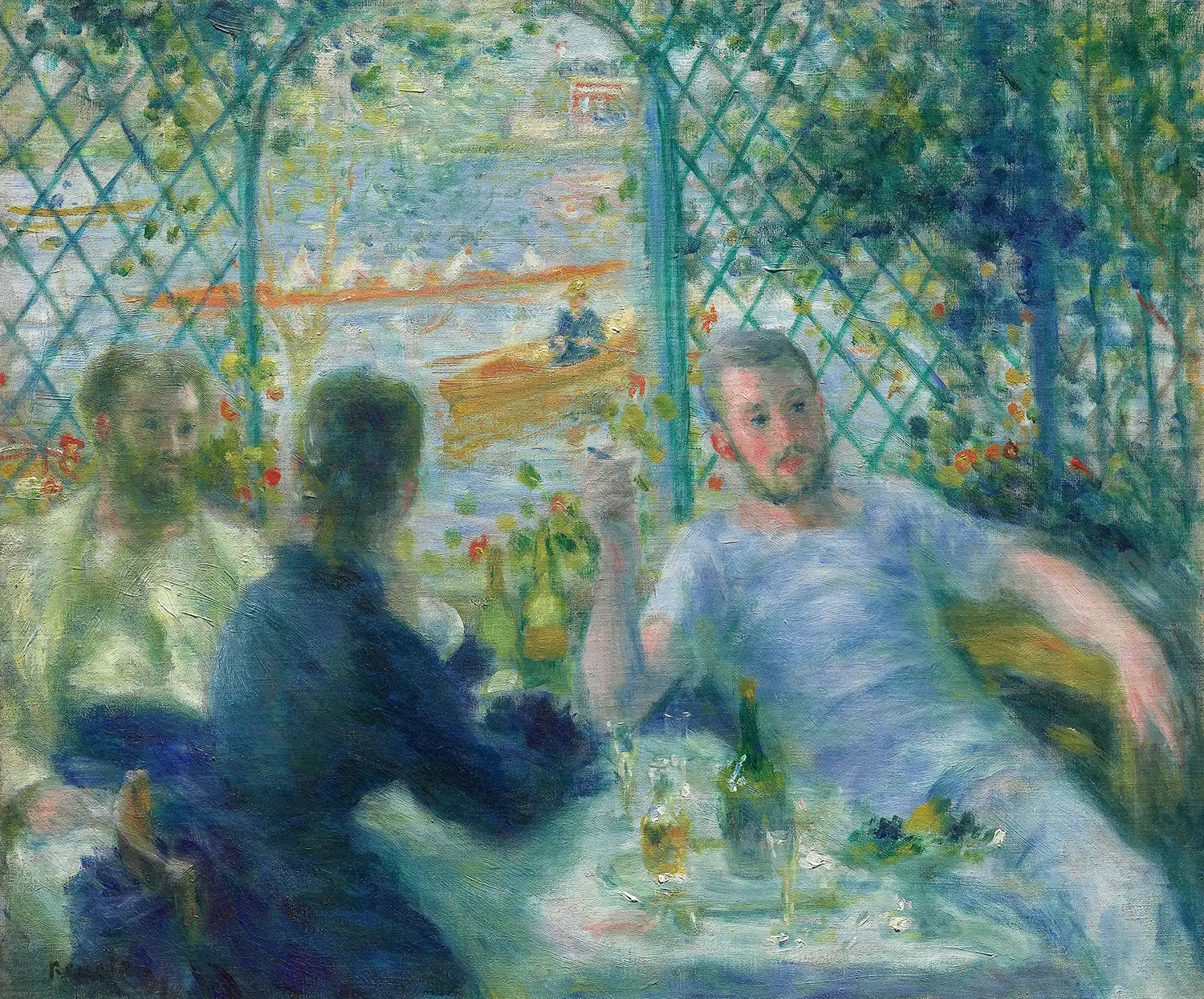 Chatou Pierre Auguste Renoir Lunch at the Restaurant Fournaise